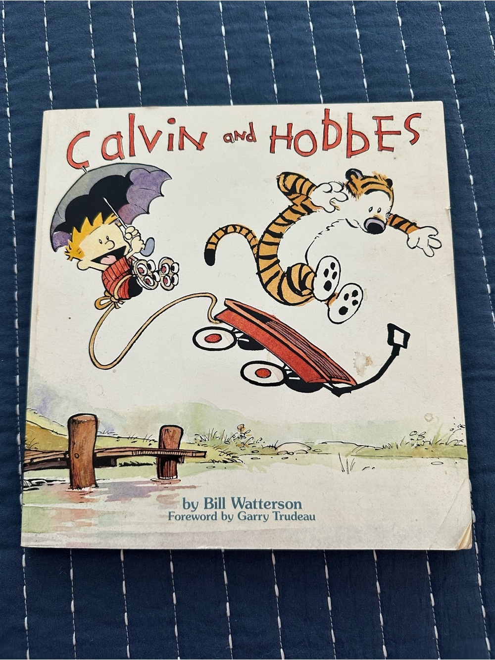 Calvin & Hobbes Comic Softcover Vintage 1987